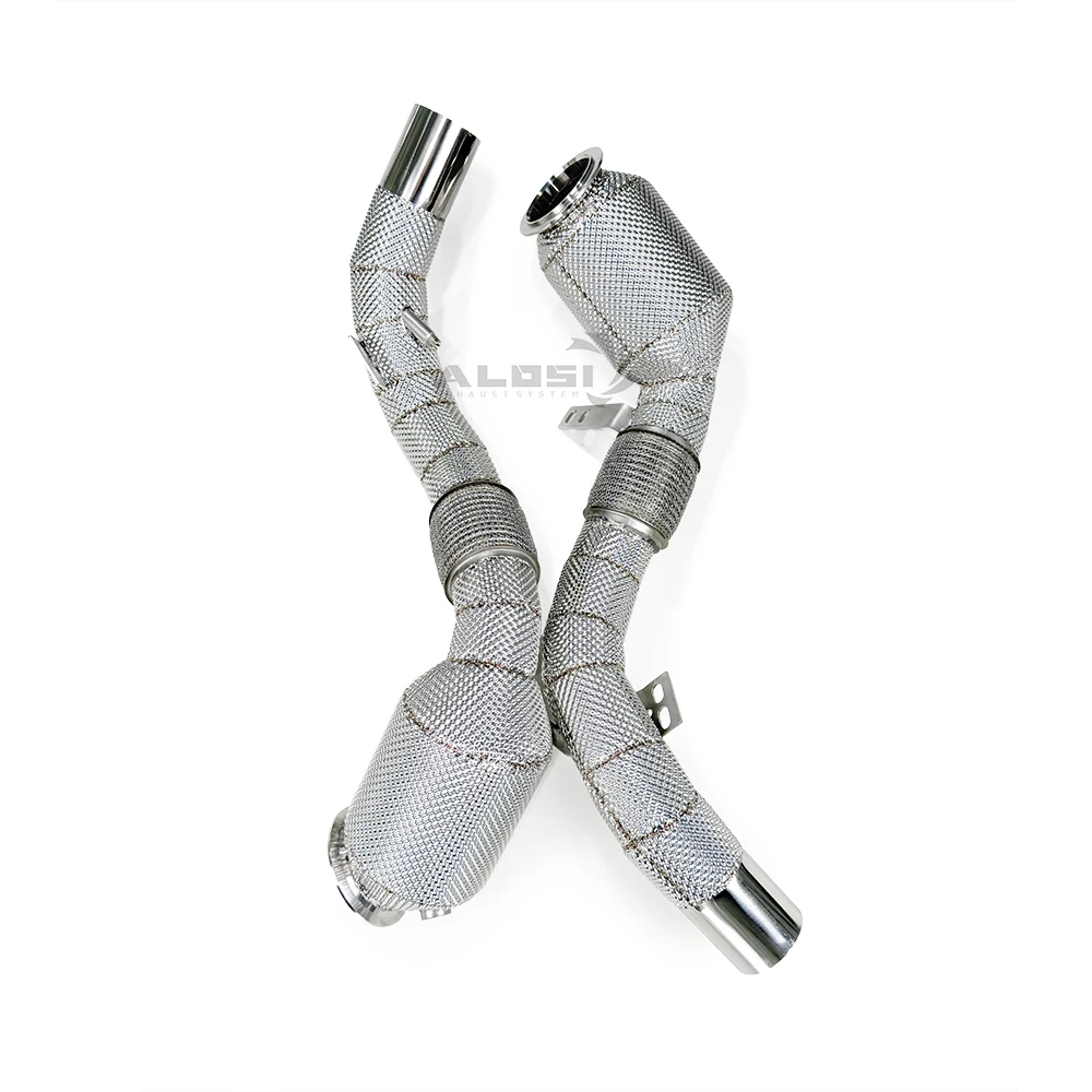 

Downpipe suitable for BMW X6M F86 4.4T 2016-2021 stainless steel high-performance exhaust downpipe