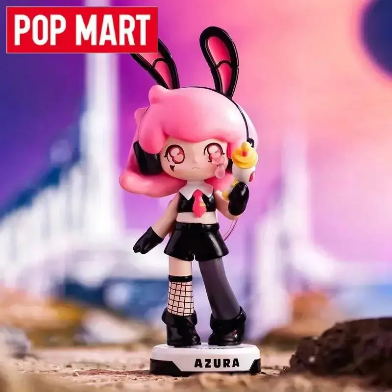 POP MART 아줄라 애니멀 스포츠 시리즈 블라인드 박스 정품 게스 백 미스터리 박스 장난감 인형 귀여운 애니메이션 피규어 장식품 선물 컬렉션