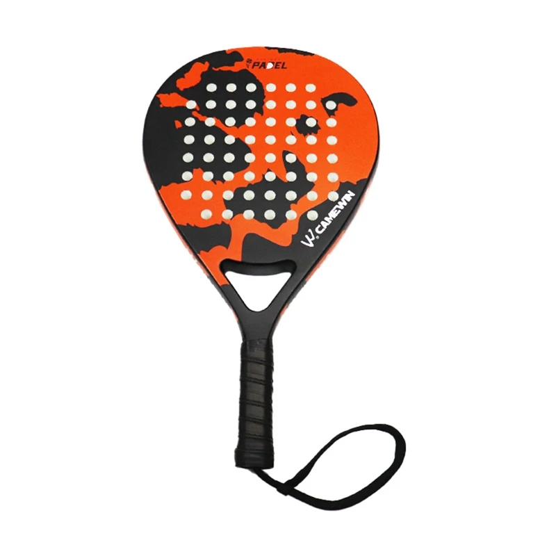 

Camewin Professional Carbon Padle Tennis Racket Orang Men Womentraining Accessories Bee Face Sports Racket