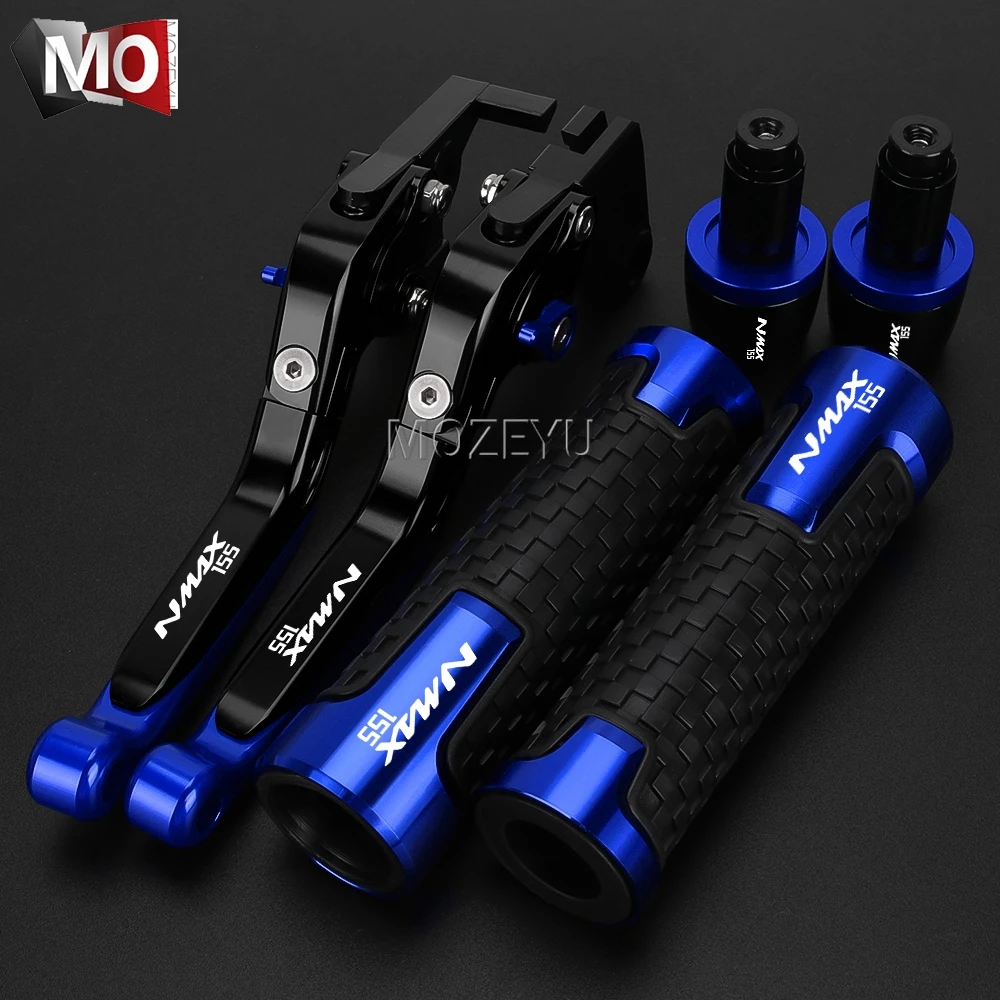

2025 Clutch Lever Brake Lever For Yamaha NMAX155 NMAX 155 N-MAX 155 2015 2016 2017 2018 - 2024 Motorcycle Handlebar Grips Ends