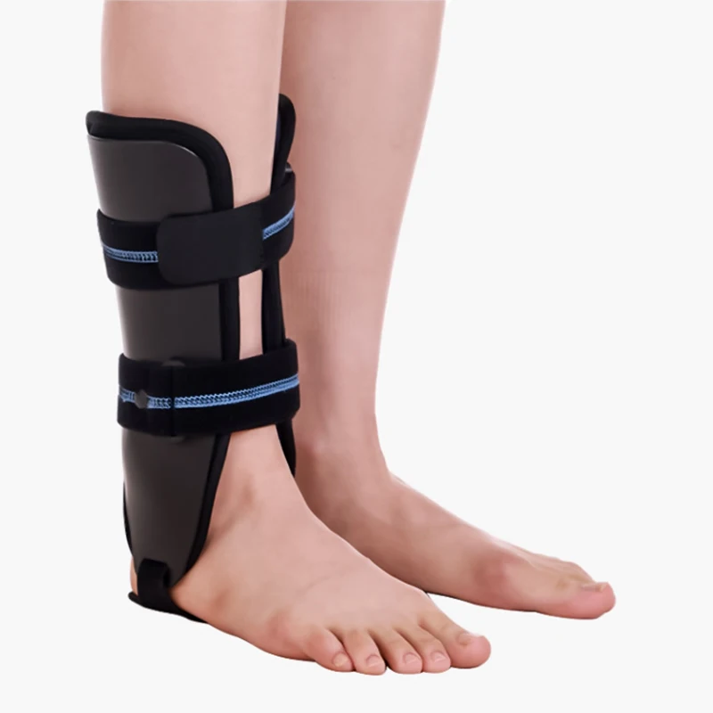 Stirrup Ankle Splint Adjustable Rigid Stabilizer Ankle Support for Sprained Ankle Joint Pain Strains Sports Injury Recovery