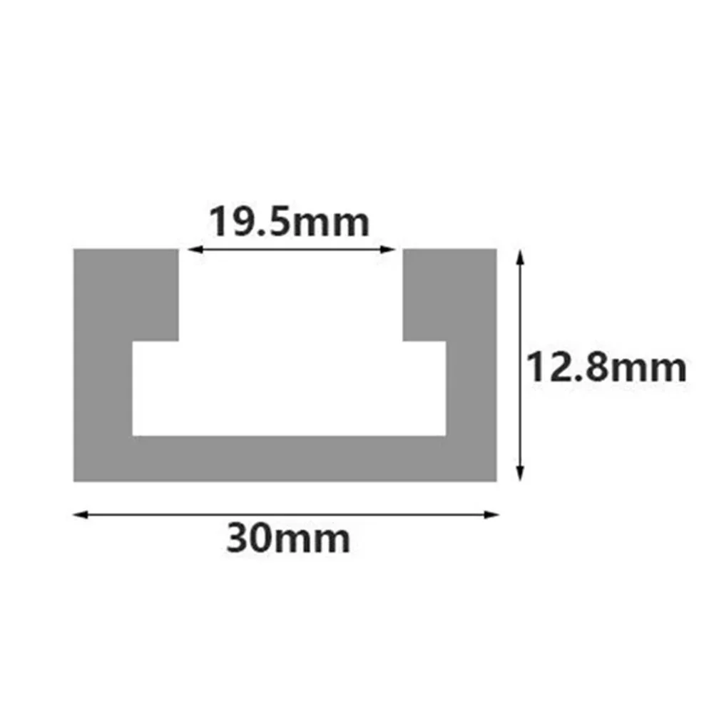 Woodworking Setup T-track Slider T-track Set 7.8mm Height Sturdy Construction User-friendly Design Versatile Compatibility