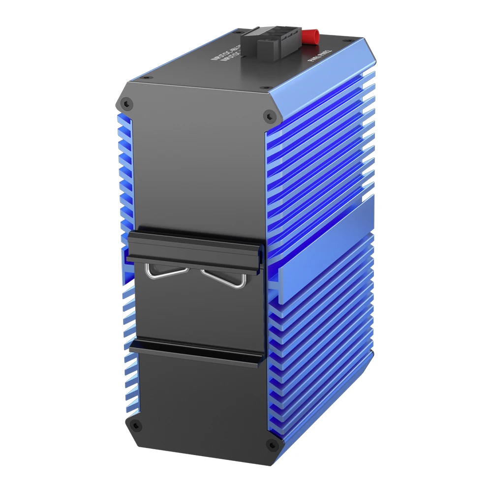 Switch Ethernet industriale non gestito Gigabit a 8 porte 10/100/1000 Mbps |   Robusta custodia in alluminio |   Guida DIN |   Da -40 a 75 ° C