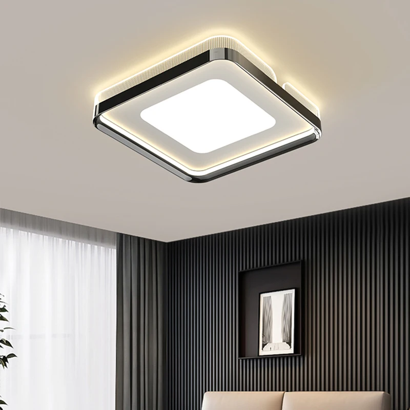 Bedroom LED Ceiling Light New Study Light Modern Lamp Electroplating High-end Living Room Light Whole House Light Decoration