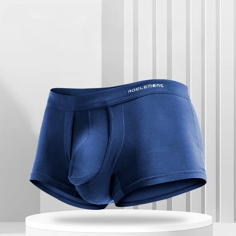 

Mens Underpants U Convex Pouch Boxers Shorts Bullet Separation Men's Intimate Underwear Comfortable Sous Vetement Homme Sexy