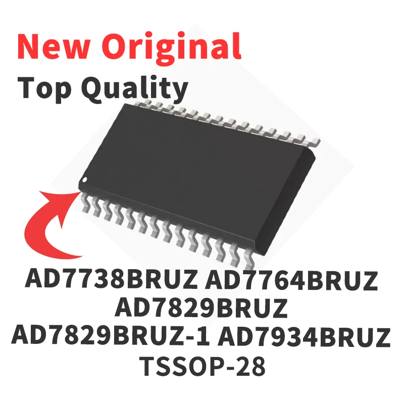 1 PCS AD7738BRUZ AD7764BRUZ AD7829BRUZ AD7829BRUZ-1 AD7934BRUZ TSSOP-28 New Original Chip IC