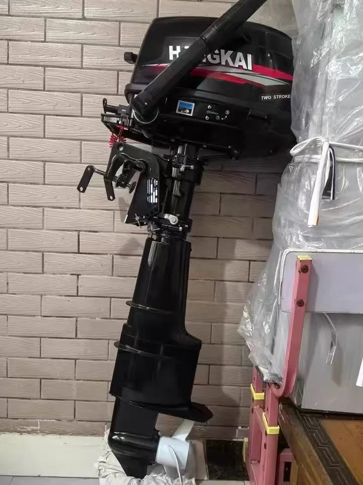 Wholesale/Retails Brand New Super Quality HANGKAI 5HP 2 Stroke Outboards Motors Marine Engines For Fishing