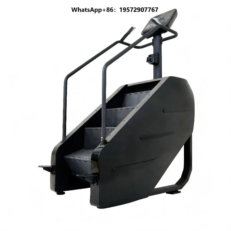 Electric Commercial Stair Climber Aerobic Step Machine Smart Mountain Climbing Non-Foldable Multi-Model Full Set Metal