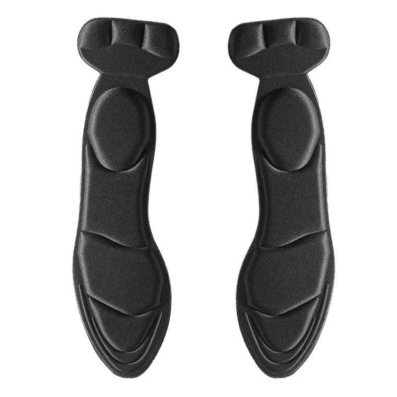 1Pair Women Memory Foam Insoles For High Heels Anti Slip Breathable Heel Protection Soft Comfy Cushioned Support Reduce Pressure