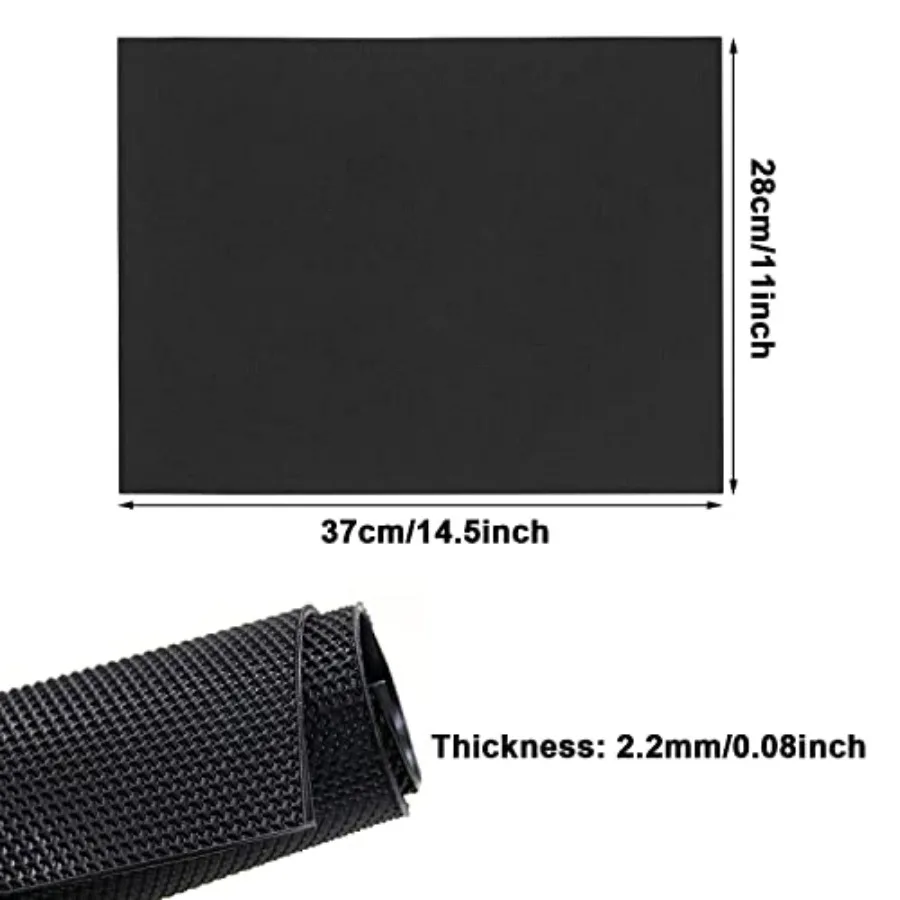 Resistant Sole Sheet 2.2MM Heel Repair Pad Rubber Sole Pad Black Shoes Bottom Repairing Material for Women Men Shoes view 4