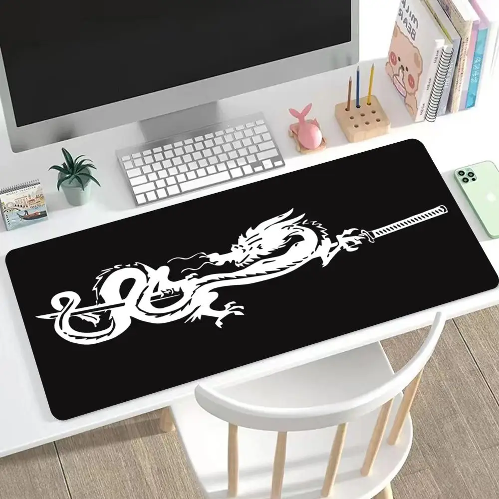 

Chinese Dragon Mouse Pad Large Mouse Pad & Computer Game Mouse Mat (35.4x15.7IN/31.5X15.7IN Map) (90 x40/80x40cm Map)