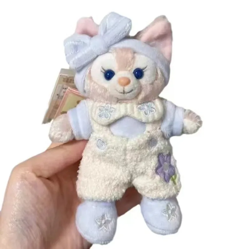 Echte cartoon pyjama Lina pluche pop Anime gevulde Belle hanger speelgoed rugzak kleine vos sleutelhanger tas decor pluche schattige pop