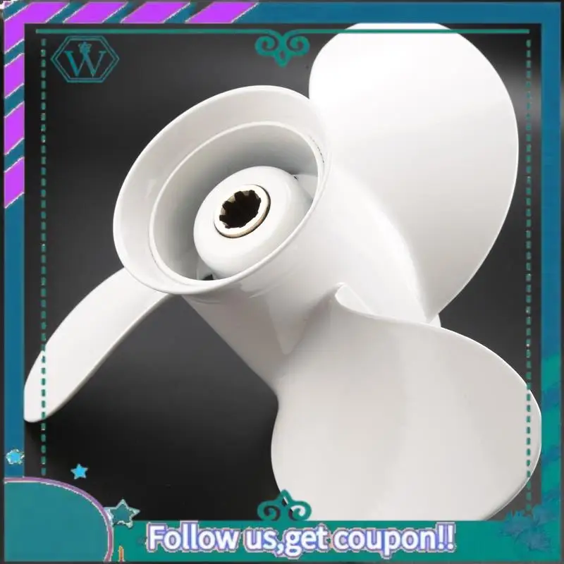 

AA92-9 1/4 X 9-J Новый 3-лопастной подвесной пропеллер из алюминиевого сплава для Yamaha 9,9-15 л.с.