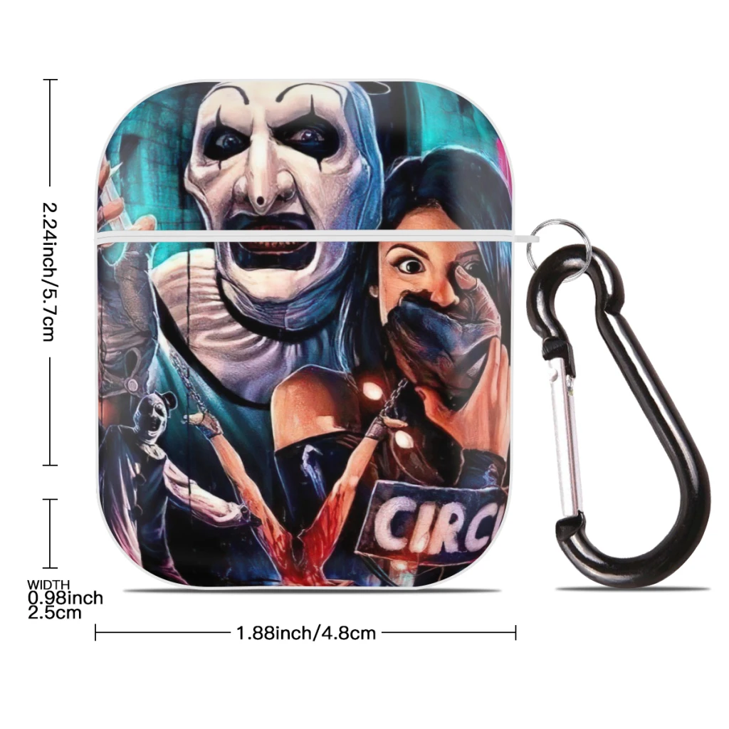 Juste de protection rigide pour PC avec structure, compatible avec Apple AirPods 2e et 1ère génération, étui de charge, superbe