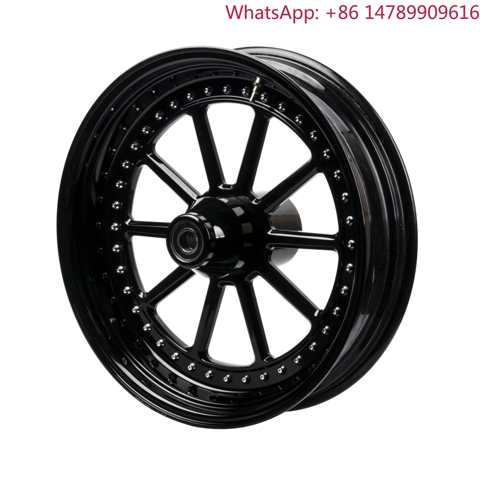 Customizablewheel Sizes.16 18 19 21 23 26 Inch Forged Wheel Rim Gloss Black Finish For 2000 Later Touring And Softail Models 1pc