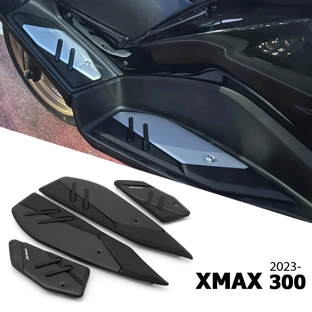 

Для Yamaha XMAX 300 X Max X-MAX 300 2023-2024 мотоциклетные подножки, противоскользящая пластина для педали, подставка для ног, подушечки для ног