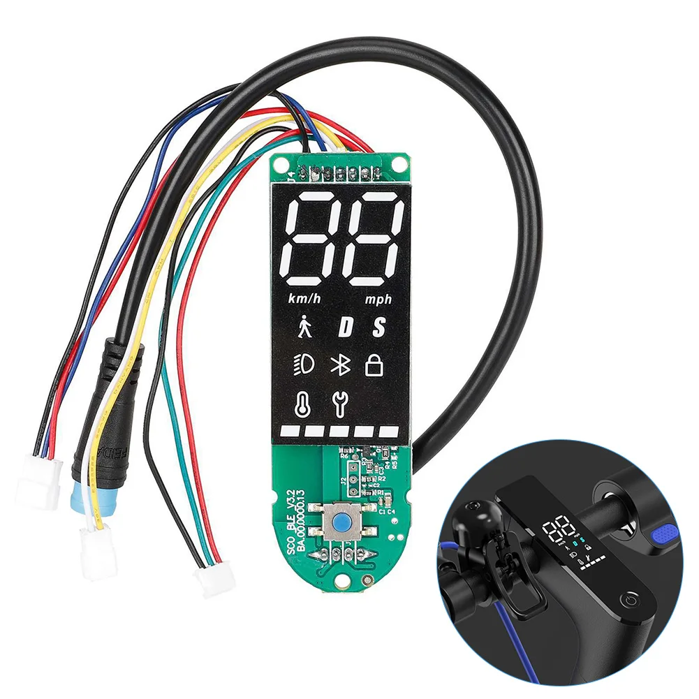 For Xiaomi M365/1S/PRO/PRO2/MI3 Electric Scooter Display Dashboard Upgraded Panel Circuit Board Electric Scooter Accessories