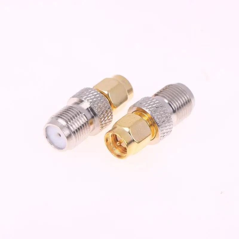 2pcs/Group SMA Male Turn F Conversion Head Smaj/FK SMA Internal Female Copper RF Thread Inner Needle Turn F External Thread Inn