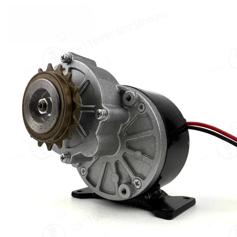 Cheap 24V 36V 250W Electric 16T Freewheel Sprocket 9T Fixed Gear Brush Motor