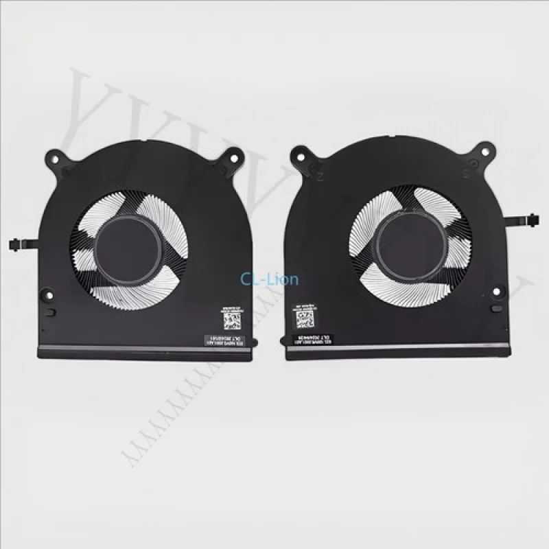 

Q+ New For CPU GPU Cooling Fan Dell XPS 16 9650 08GVMH 0F966V DC5V