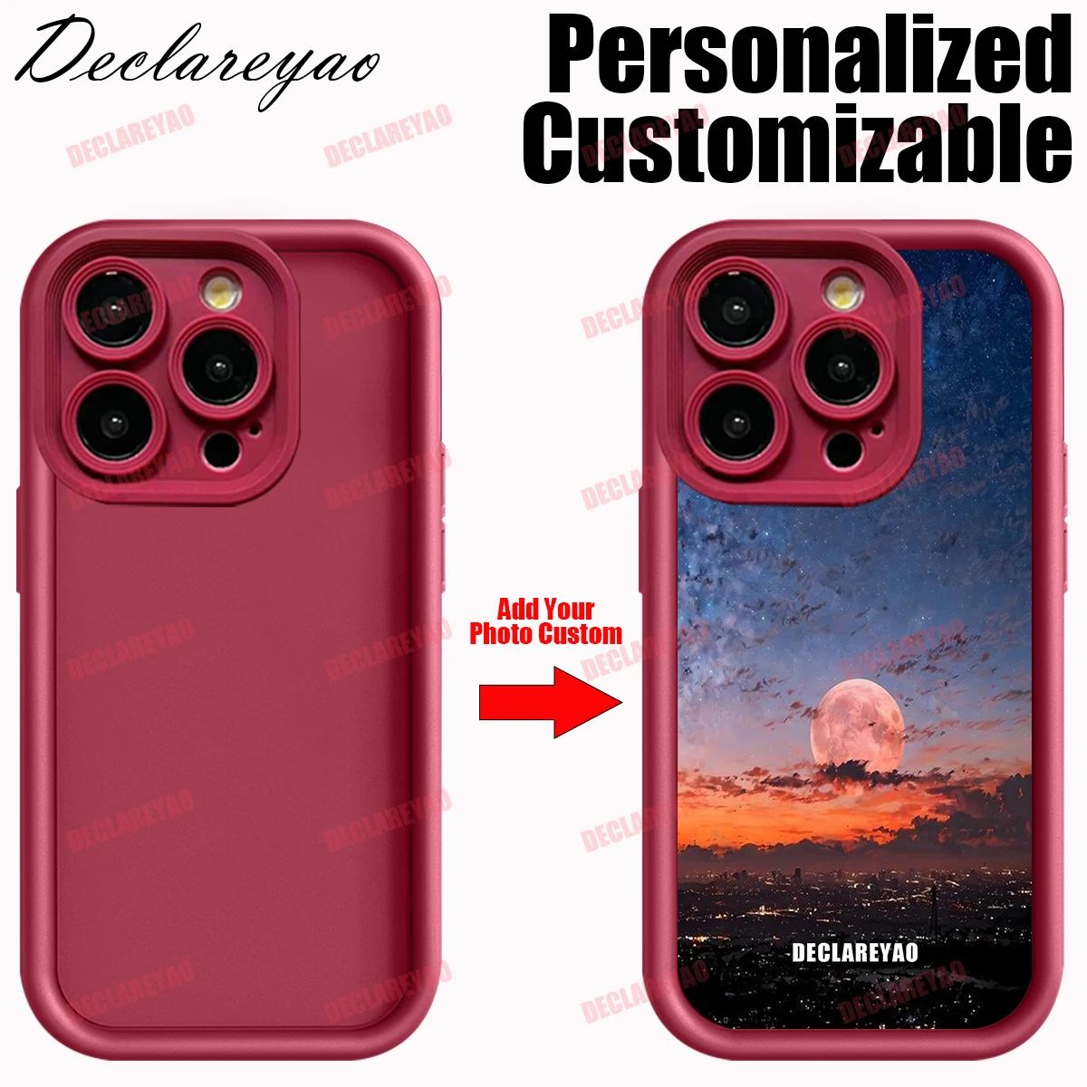 شخصية لتقوم بها بنفسك غطاء صورة قابل للتخصيص لموتورولا موتو G32 G53 G30 E22 E40 G34 G35 G84 حافة الانصهار G14 60 اللعب G صور #1