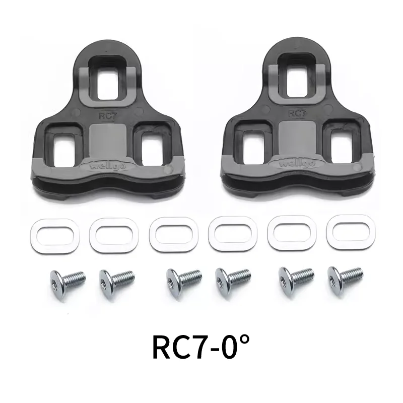 Tacchette Pedali Bici BDC WELLGO RC-7B 6° grigie compatibili LOOK KEO CLEAT Tacchette Pedali Bici BDC WELLGO RC-7B 6° grigie compatibili LOOK KEO CLEAT