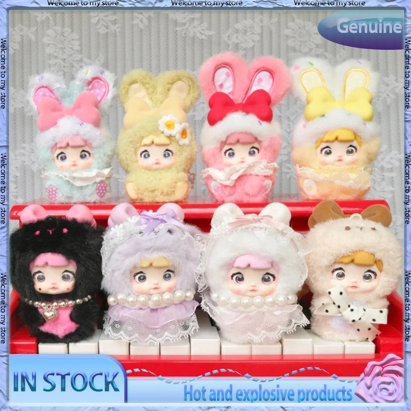 

Новая оригинальная серия Nommi Baby SweetHeart Bunny, слепая коробка, кукла Kawaii, модная слепая коробка, модная игрушка, подвеска, сумка, украшение, подарок