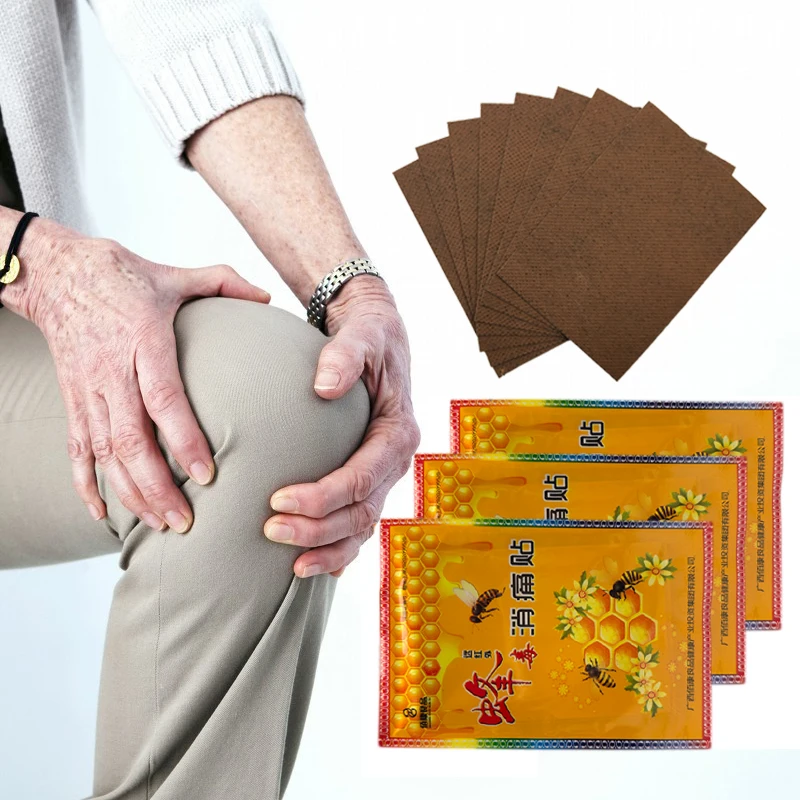 88Pcs/11Bags Bee Venom Extract Pain Patch Effective Relief Knee Joint Pain Leg Musle Pain Chinese Medical Plaster