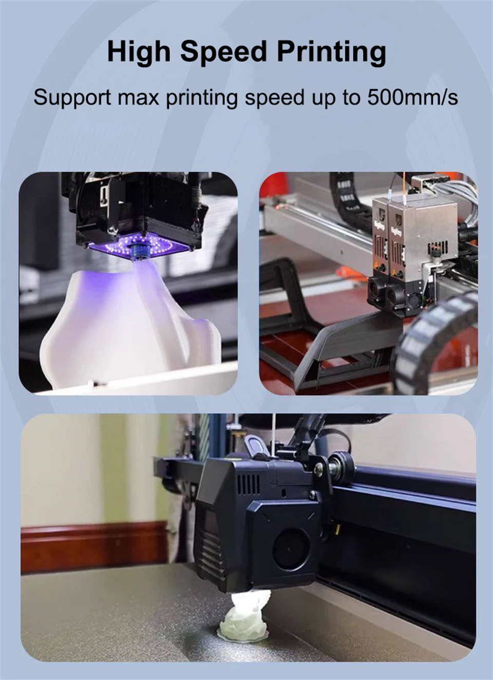 3D-Drucker Filament PETG 1,75mm 1KG Hochpräzise Geringe Schrumpfung Umweltfreundliches Langlebiges Druckmaterial für 3D-Druck – Detail 4