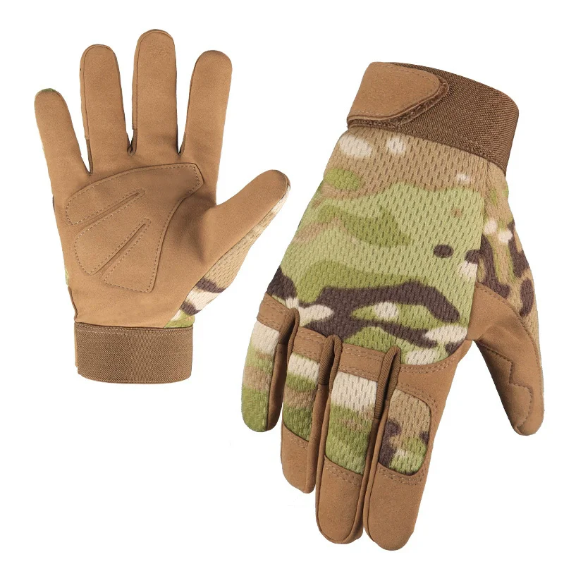 Men & Women Tactical Camo Touchscreen Full Finger Gloves Compatible The Must-Have Outdoor & Sports Activities