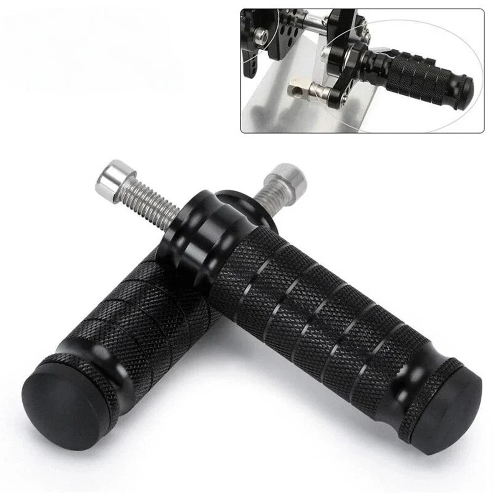 

2pcs Motorbike Foot Pegs Aluminum Anti-Skid Motorbike Rearset Footrests Motorcycle Parts Accessories