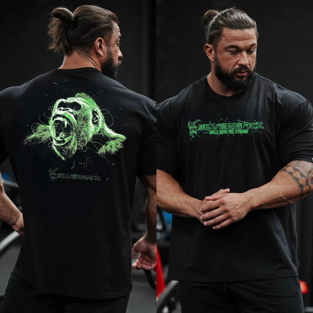 Overload Strength 2026 Silverback GYM Fitness Training Trend Brand Graphic T-Shirt Cotton Men Women Streetwear Tee