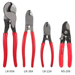 Insulated Cable Cutter Wire Stripper Electrician Shears Pliers Scissors Cutting Tools Manual 6 Inch Stranding Pliers