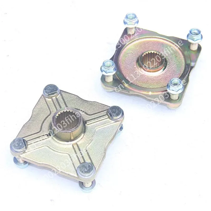 ATV accessories Kart rear 4 hole flange rear wheel hub fixed seat 23 gear disc