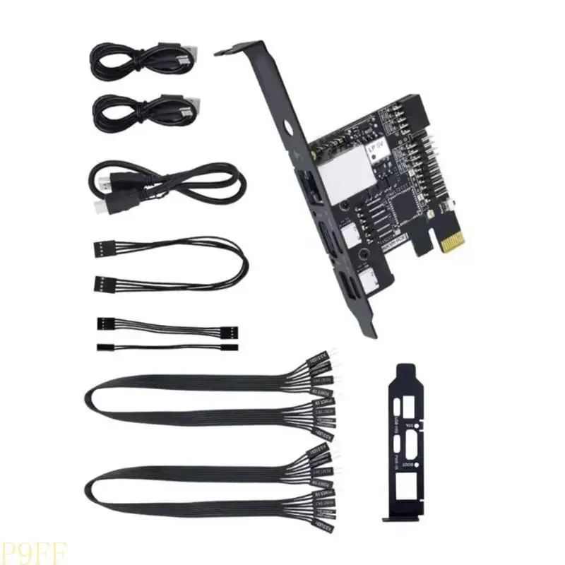 Kit básico avançado KVM PCIe para administradores de TI e técnicos de data center com conexão Ethernet