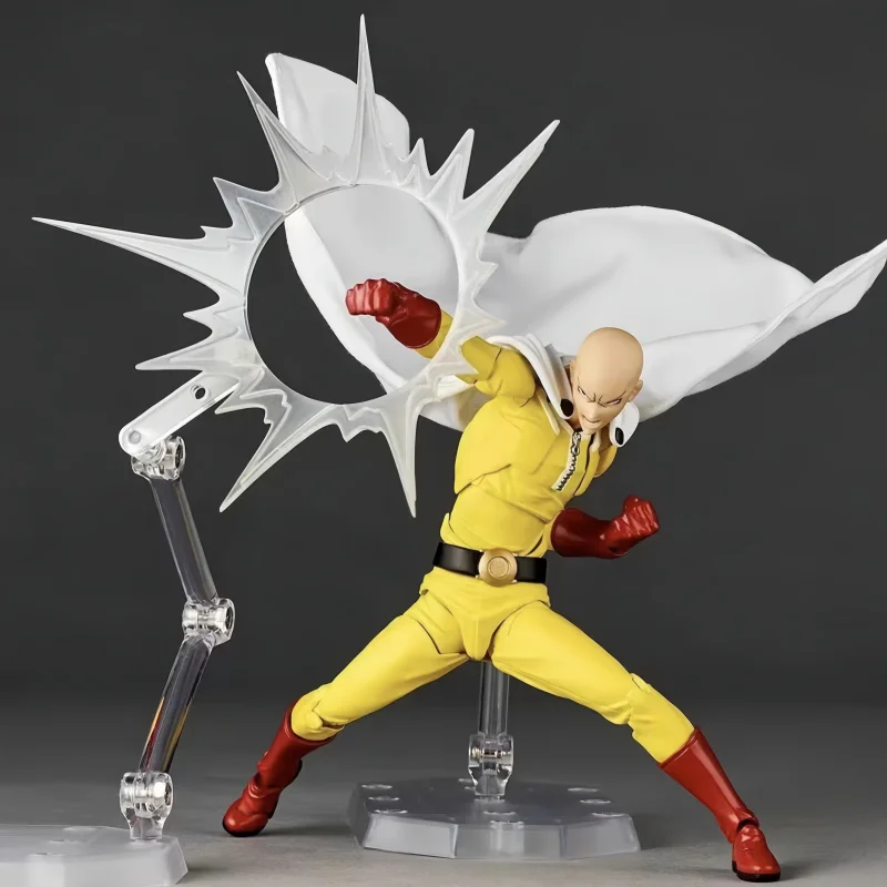 

New Ko Ocean Hall Rotating Technology Amazing Yamaguchi Style One Punch Hero Saitama Joint Mobile Figures Model Surprise Toys
