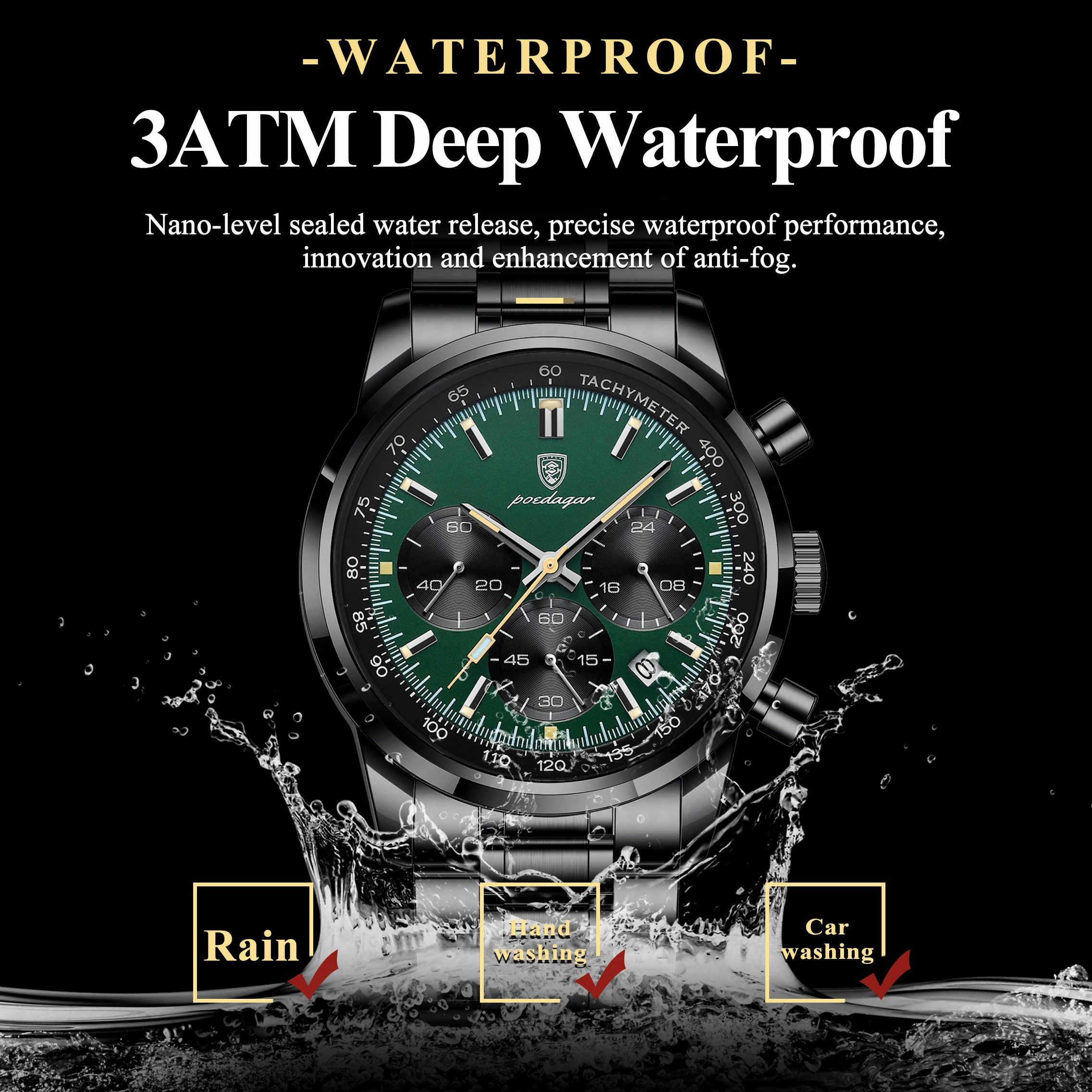 Reloj POEDAGAR de lujo para ho - Luxury Watch Longines reseña y precio