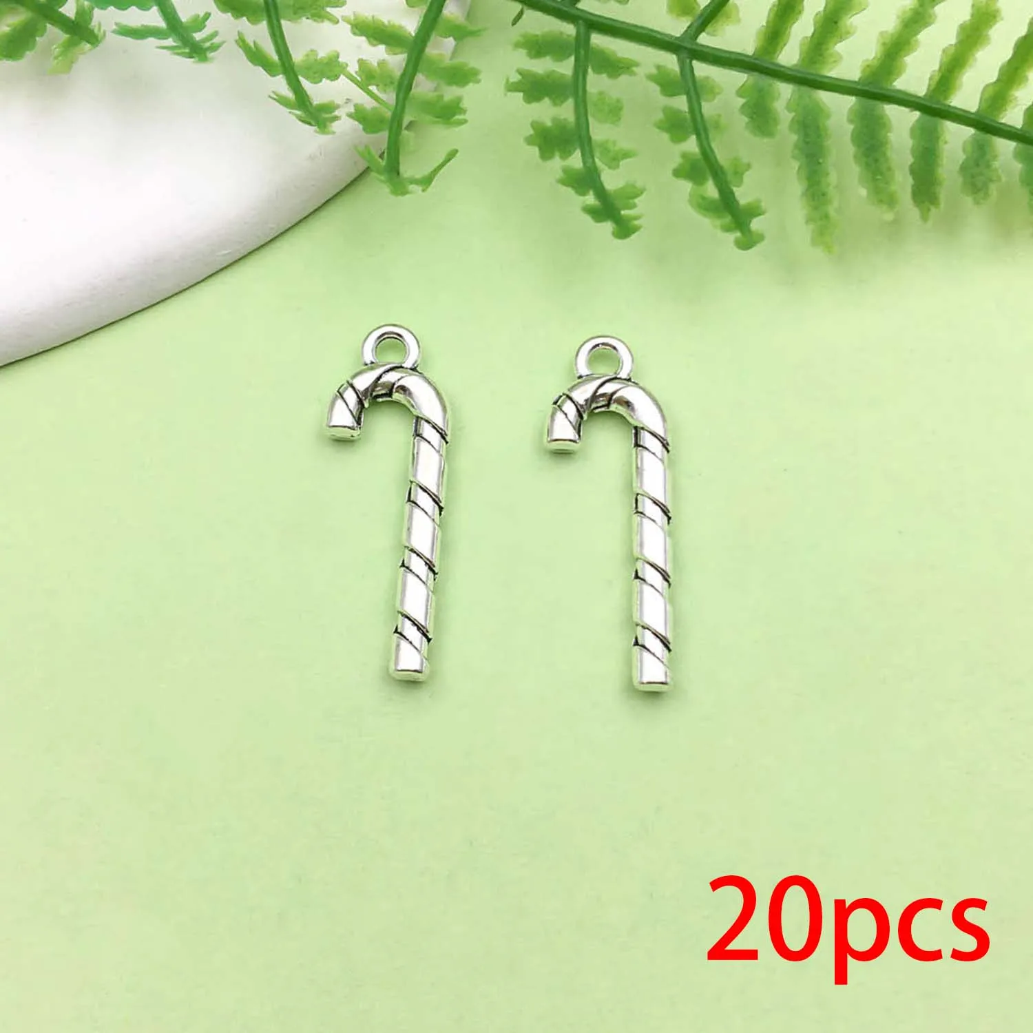 20/43pcs Christmas Decoration Charms Alloy Santa Claus