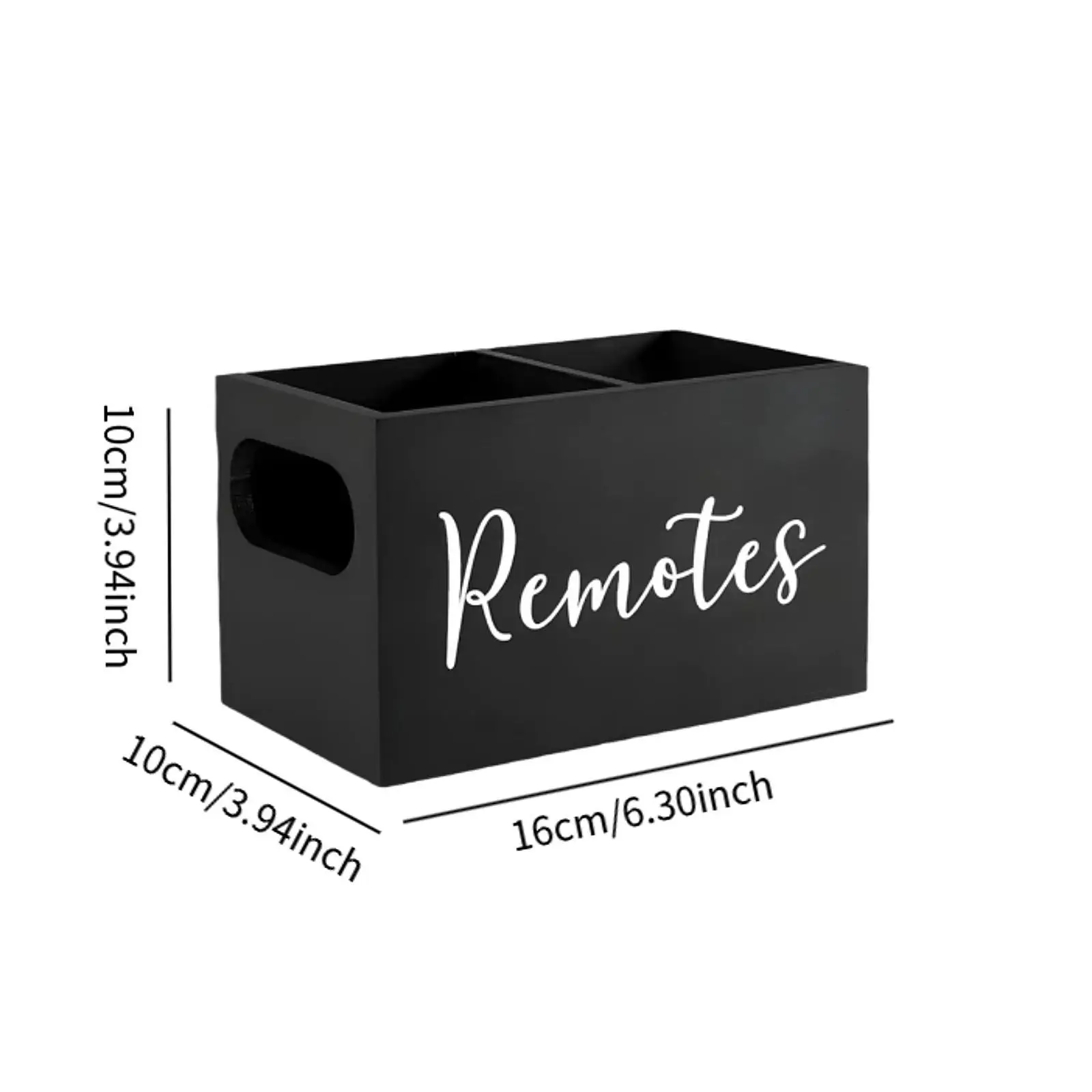 حامل جهاز التحكم عن بعد صندوق التحكم عن بعد 2 مقصورة منظم العلبة عن بعد لمنضدة الليل وغرفة المعيشة وطاولة السرير وأريكة المكتب #6