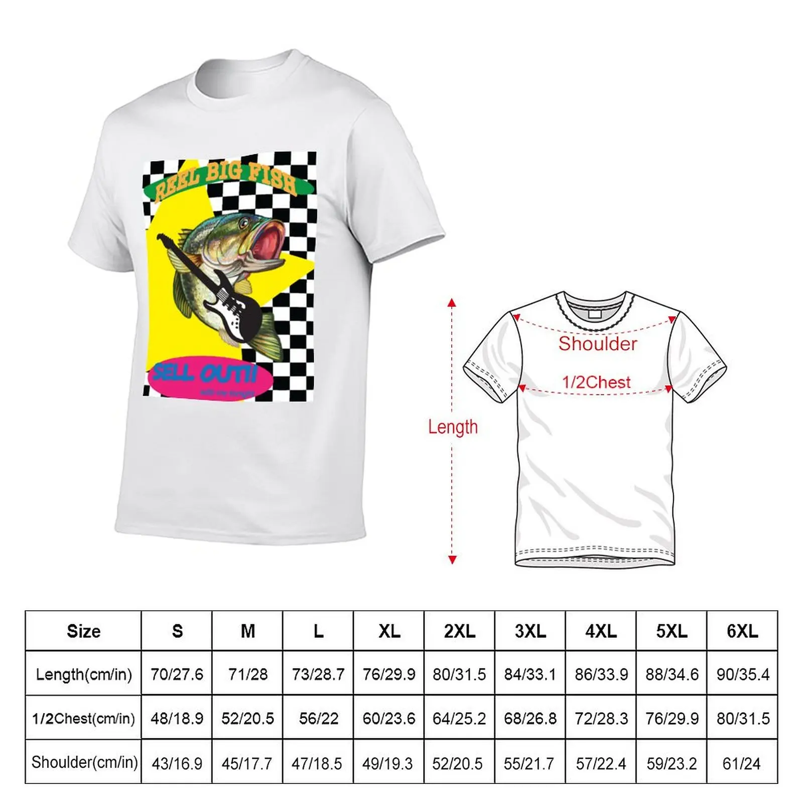 Sell Out Reel Big Fish T-Shirt cotton t shirt man man t shirts for men t shirt men luxury brand