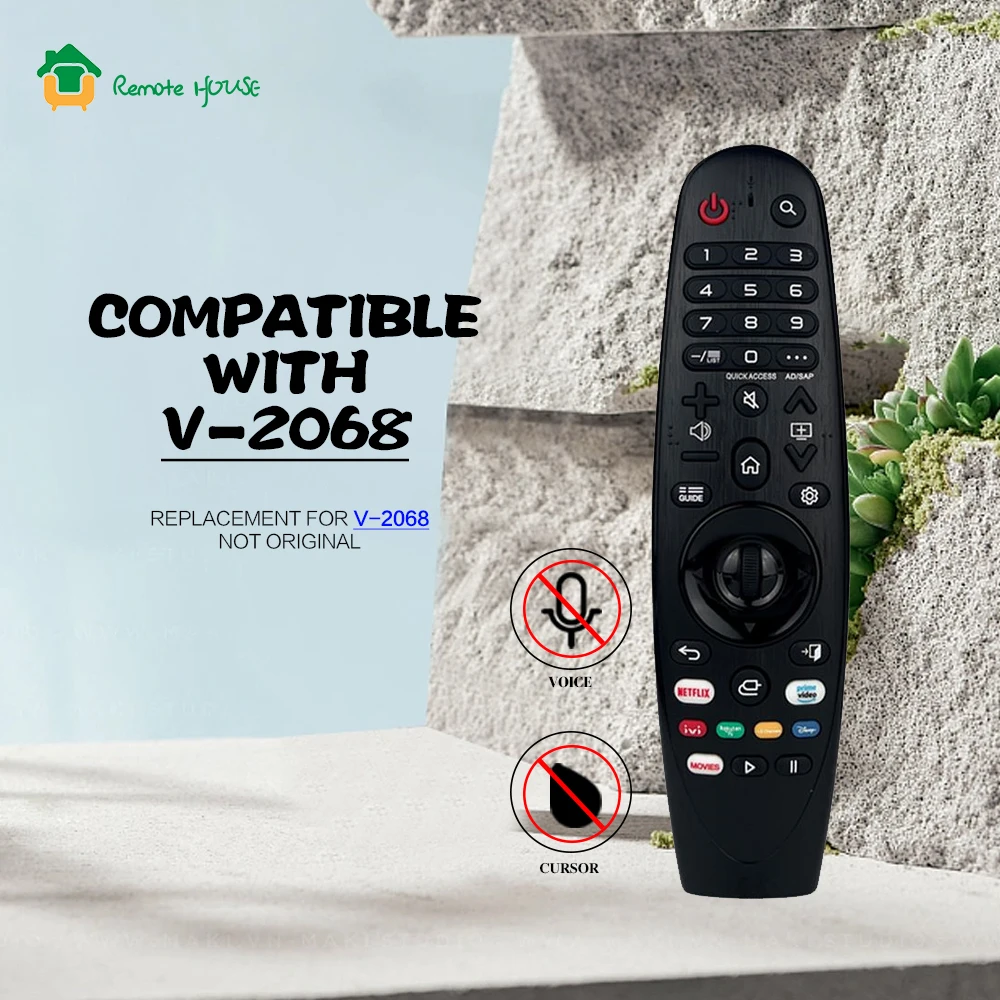 Remote Control Replace For MR20GA Magic Remote Control AM-HR650A AI ThinQ 4K  TV AN-MR650A AKB75075301 Without Voice Function