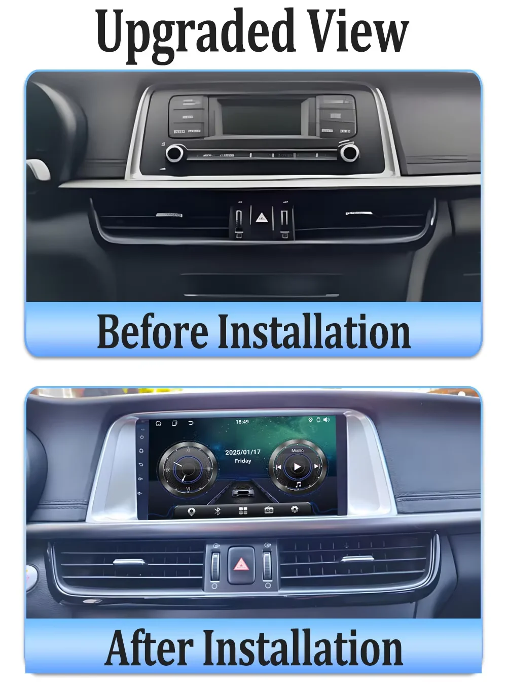 Android 16 For KIA Optima K5 2016 2017 2018 2019 Autoradio Car Radio Multimedia Stereo Video Player Carplay Screen