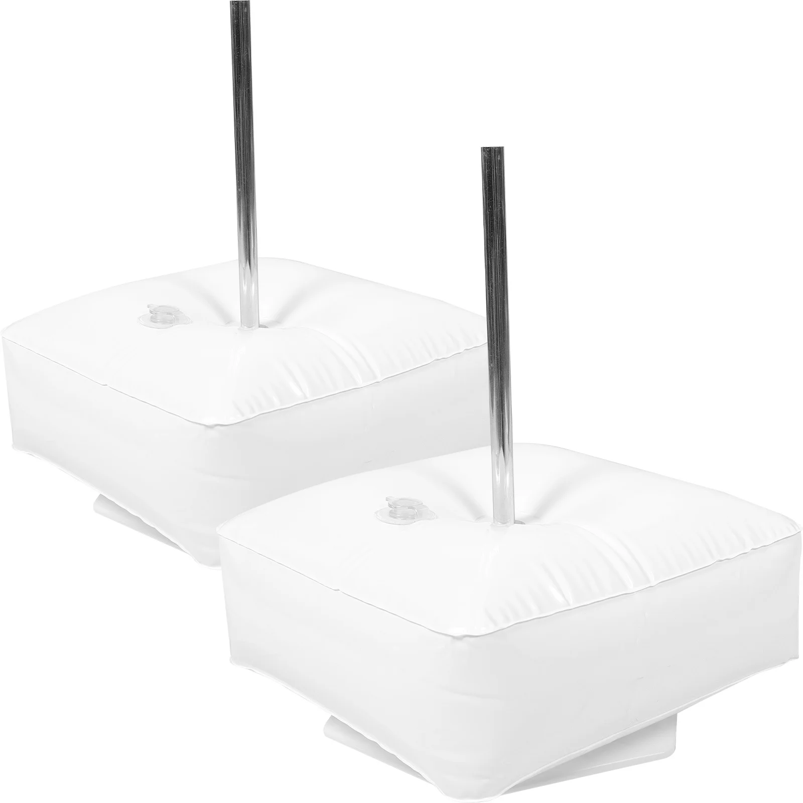 

2Pcs Balloon Column Stand White Wedding Birthday Party Decor Easy to Assemble Reusable Balloon Arch Stands Wedding Accessory