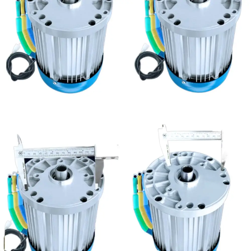 48 فولت/60 فولت 72 فولت 3600 دورة في الدقيقة 4200 دورة في الدقيقة 4800 دورة في الدقيقة 3000 واط الكهربائية ثلاثة أربع عجلات مركبة الطاقة الجديدة عالية الطاقة تيار مستمر محرك تفاضلي بدون فرش #6