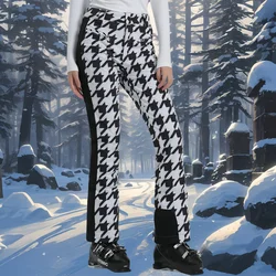 New Women Ski Pants 2025 Outdoor Windproof Waterproof High Elasticity Skiing Trousers Winter Warm Durable Snowboarding Pants