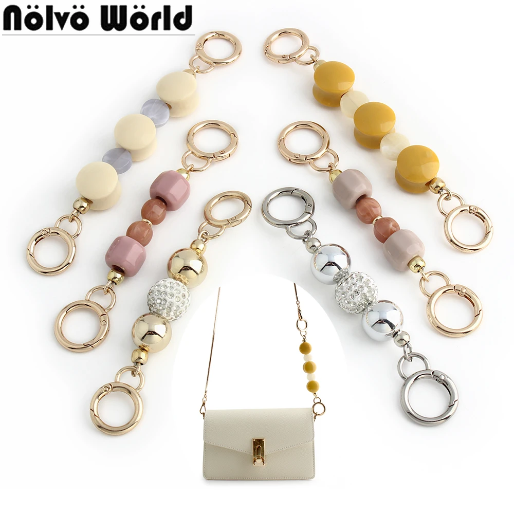 

2/5/15PCS 14cm 17cm Bag Chains Crossbody Purse Extension Chain For Mobile Phone Chain DIY Charm Shoulder Key Ring Accessories