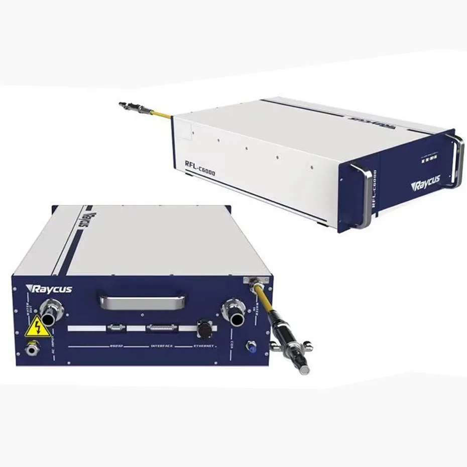 Raycus Laser 1500W RFL-C020/2000W RFL-C025/3000W RFL-C3000S/6000W RFL-C6000S Edição de corte de fonte de laser de fibra