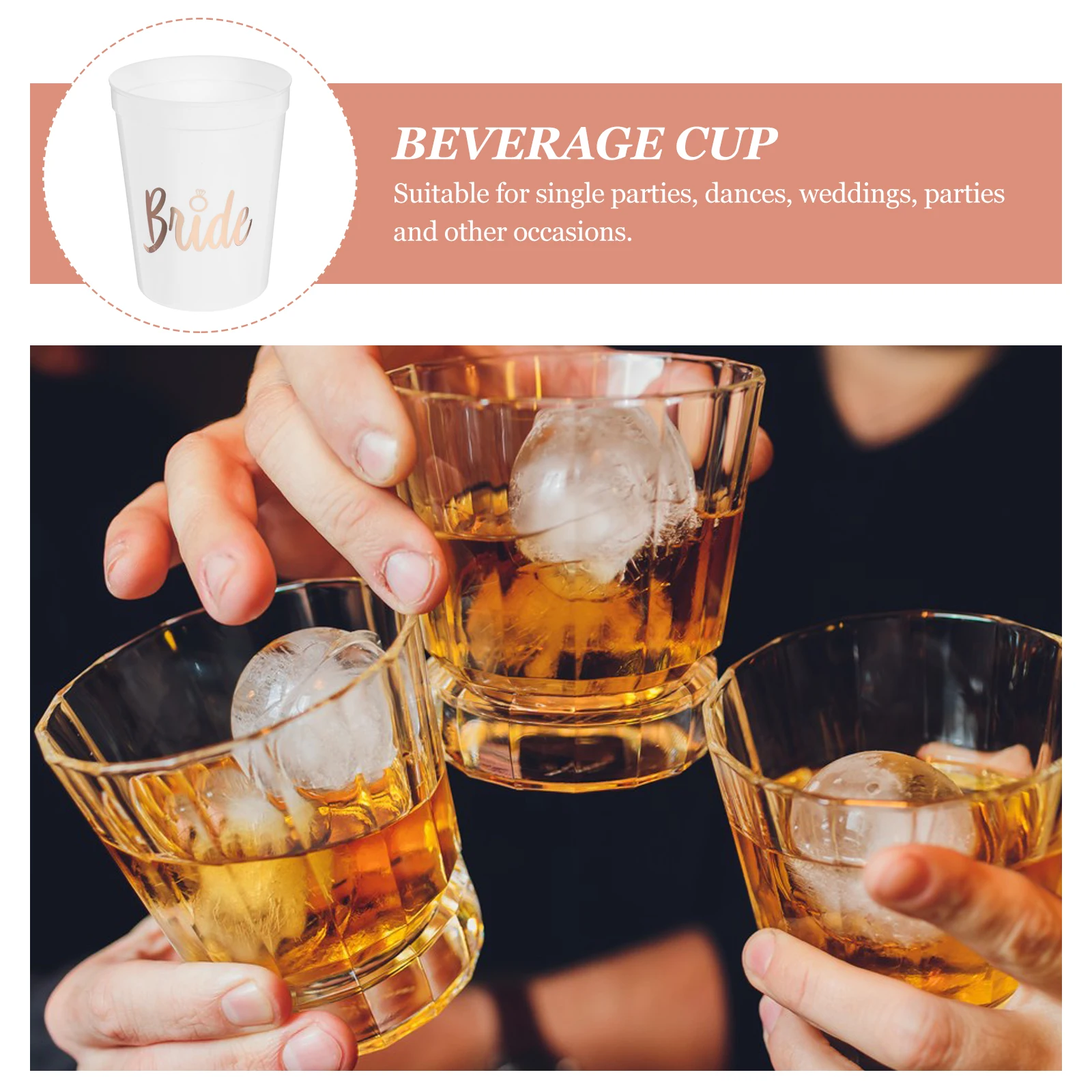 

4pcs Unbreakable Plastic Durable Beverage For Wedding Festival Reusable Juice Wine Glasses Safe Shatterproof For Party Plastic