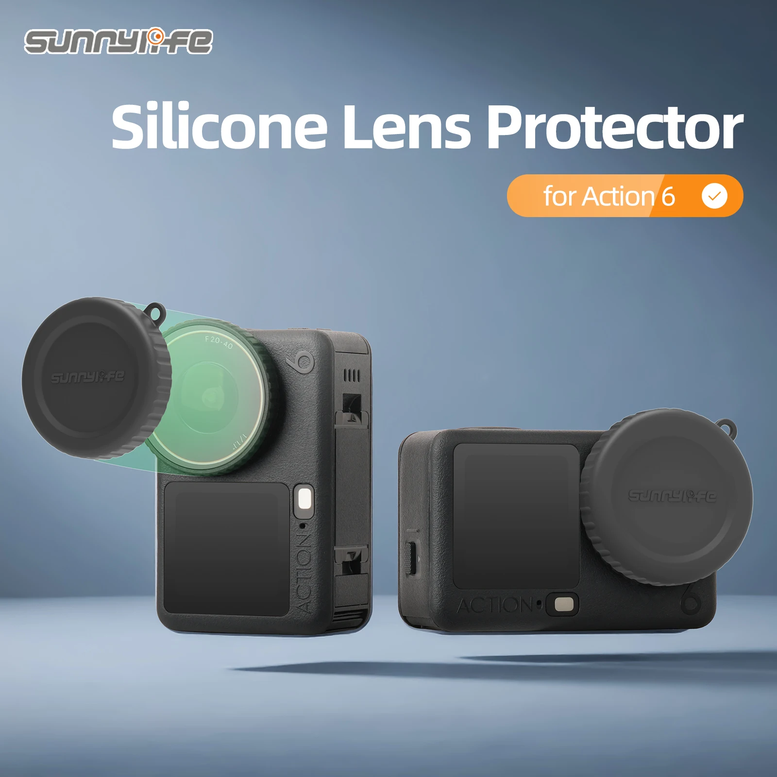 Silicone Lens Cover  Camera accessories Scratch-Proof Camera Cover Protector Protective  for DJI OSMO ACTION 6