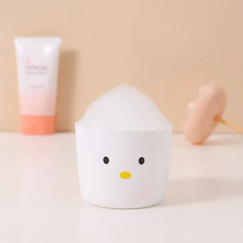 Z. Facial Cleanser Foam Maker Portable Foaming Clean Tool Simple Shower Bath Shampoo Bubble Maker for Face Clean Tool Reusable